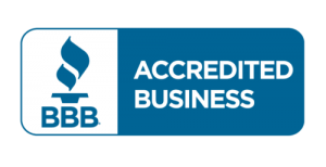 Accredited Business icon from the Better Business Bureau for the Law Offices of Edward P. Shamy, Jr.