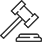 Icon image of a gavel